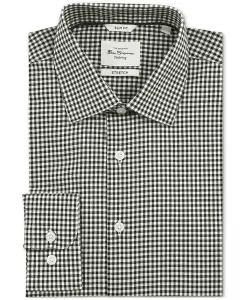 Мужская рубашка Gingham приталенного кроя Ben Sherman, мультиколор