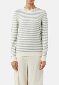 Джемпер comma casual identity PULLOVER, Grau/Creme/Grey