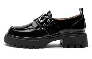 Лоферы женские Toomanyshoes, черный