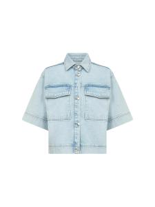 Рубашка Levete Room, светло-голубой