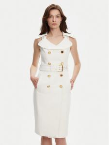 Коктейльное платье regular fit 5YGK37 7311A Marciano Guess, белый