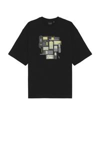 Футболка оверсайз evolution Daily Paper, черный