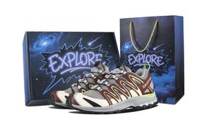 SALOMON Кроссовки XA PRO 3D Cushioning Low top Unisex коричнево-зеленые, цвет Brown Green