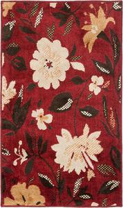 Ковер SAFAVIEH, 153 x 244 см, Kasmir Collection, Red & Ivory, Non-Shedding & Easy Care, идеален для помещений с высокой проходимостью в гостиной, спальне (KAS112B)