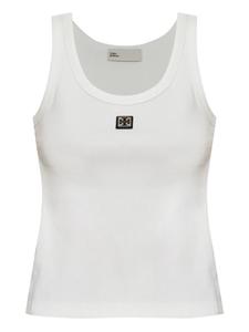 Майка с нашивкой-логотипом Tory Burch, белый