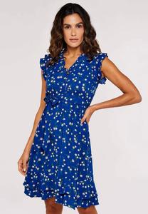 Платье-рубашка Daisy Ditsy Mini Apricot, синий