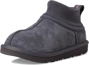 UGG unisex-child K Classic Ultra Stretch Cuff, Obsidian