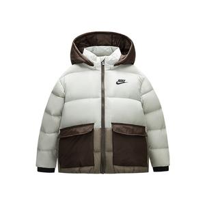 Пуховик birch white для подростков Nike, белый