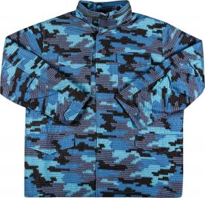 Куртка Supreme Logo Camo M-65 Jacket Blue, синий