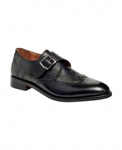 Мужские туфли roosevelt iii single monkstrap wingtip goodyear Anthony Veer, черный