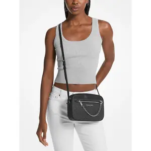 Сумка Michael Michael Kors Jet Set Large Logo Crossbody, черный