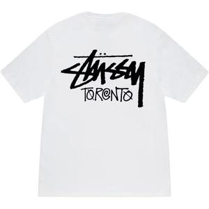 Футболка Stüssy Basic Stussy, белый