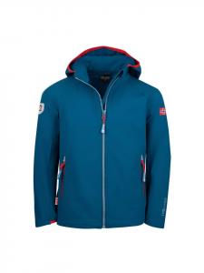Куртка Trollkids Kvalvika, цвет petrol