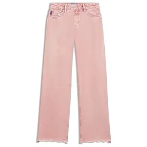 HUGO Gamala 2 10276955 СИНИЕ джинсы, розовый