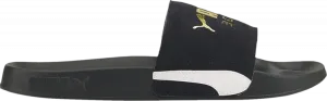 Сандалии Puma Leadcat 2.0 Suede Classic Slide Black, черный