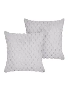 Декоративная подушка Beliani 2er Set Deko PURSLANE, серый