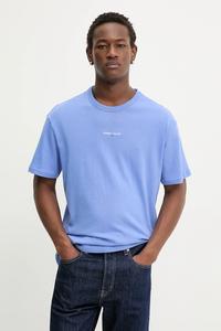 Хлопковая футболка Tommy Jeans, фиолетовый