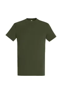 Футболка Imperial Heavyweight с короткими рукавами SOL'S, зеленый