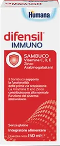 Humana Difensil Immuno 150 мл сироп для иммунной защиты