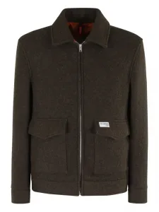 Плюшевая куртка-грузовик Fay, коричневый