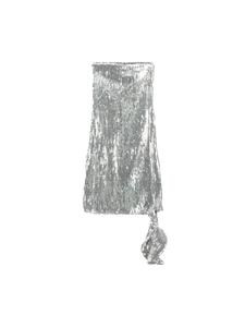 Коктейльное платье Bershka, серебряный