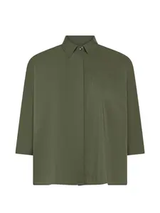 Рубашка Elide с накладным карманом Cruna, зеленый