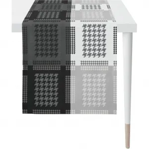 Дорожка на стол Alexis, LOFT STYLE, жаккард Apelt, черный/белый/серый/светло-серый/антрацит