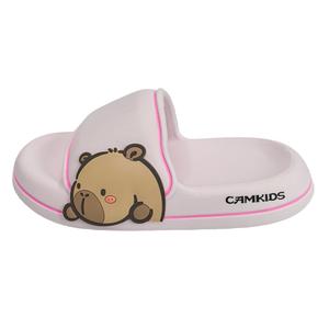 Нескользящие и дышащие детские тапочки CAMKIDS, розовый