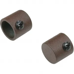 Наконечник для карнизной штанги Endkappe для карнизных труб диаметром 16 мм Liedeco, Rostbraun