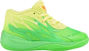 Кроссовки Puma Nickelodeon x MB.02 Little Kid Slime, зеленый