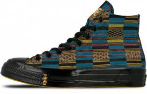 Кроссовки Converse Chuck Taylor All Star 70 Hi Bhm Black Multi All Over Print 2019