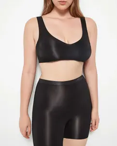 Женские брюки с термоплавкой и лазерной отделкой Gisela, черный