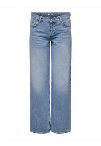 Джинсы прямого кроя ONLY, светло-голубой деним