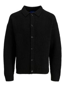 Вязаный кардиган JACK & JONES, черный