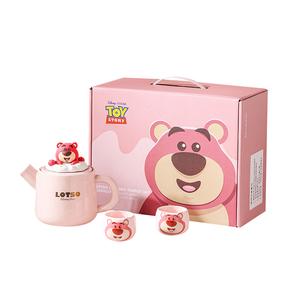 Чайник-кружка High Value/чашка 500 мл/60 мл Disney, One Pot and Two Cups Gift Box Set-Lotso