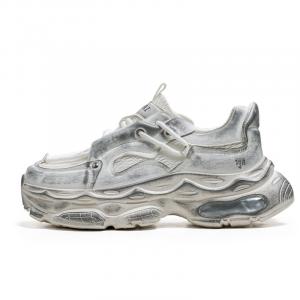 NANJIREN Износостойкие утолщённые низкие кроссовки для мужчин с эффектом увеличения роста серые, цвет Gray