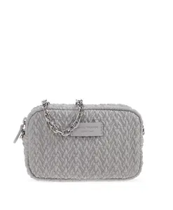 Сумка через плечо Emporio Armani, серый