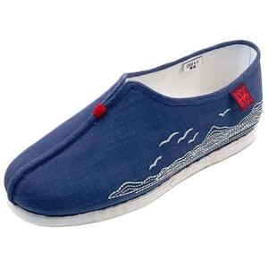 Туфли Men"s Casual Men Low-Top Blue Neiliansheng