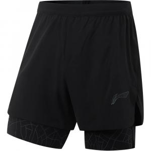 Мужские спортивные шорты из коллекции Li Ning Running, черные