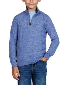 Пуловер Brushed Melange Super Soft с застежкой-молнией на четверть длины Tailorbyrd