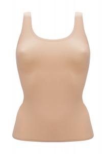 Мягкий эластичный топ, облегающий крой, бесшовный, для женщин CHANTELLE, цвет Blu Lagoon