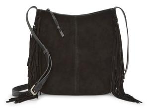 Сумка кросс-боди Lucky Brand Nyra Suede Crossbody Bag, черный