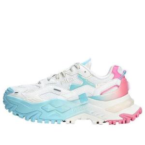 Кроссовки bianco tecno-piumax sneakers 'white blue pink' Fila Fusion, белый