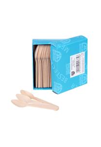 Деревянная ложка, небольшие одноразовые столовые приборы Gräwe, natur