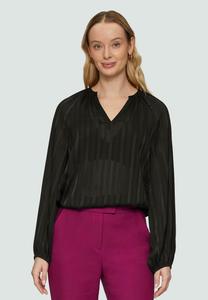 Блуза MIT GLITZERGARN s.Oliver BLACK LABEL, черный