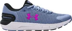 Кроссовки Under Armour Wmns Charged Rogue 2.5 Washed Blue, синий