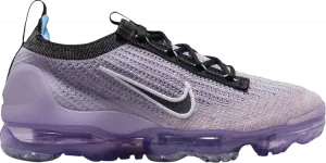 Кроссовки Nike Wmns Air VaporMax 2021 Flyknit 'Lilac Black', фиолетовый