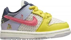 Кроссовки Nike Xavier Schipani x Dunk Low SB TD 'Be True - Trans Joy', многоцветный