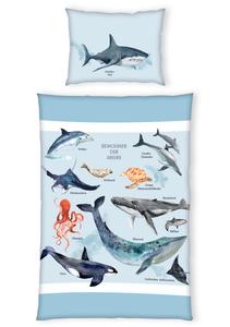 Детское Постельное белье renforceé 135/200 см, синий