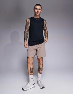 Майка Icon Training без рукавов с быстросохнущей структурой черного цвета ASOS 4505